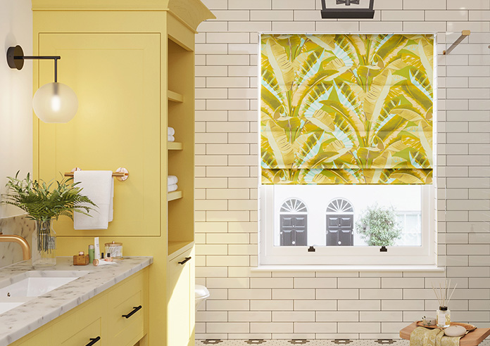 Rodeo Drive, Yellow - Roman Blind - Image 3